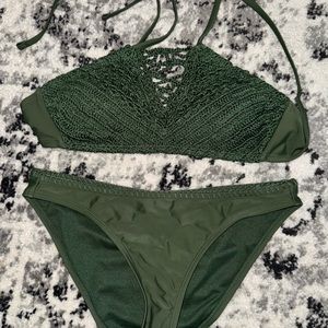 Green bikini